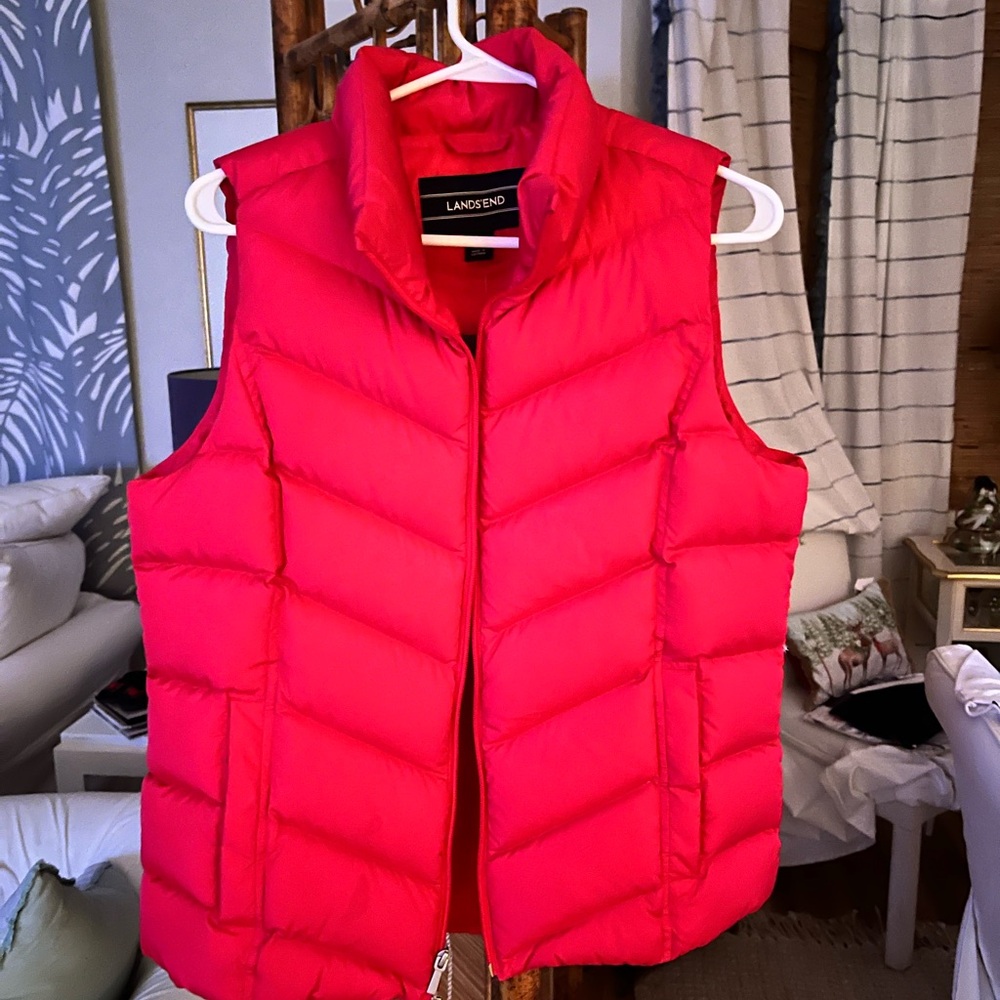 Lands End Down 600 Puffer Vest